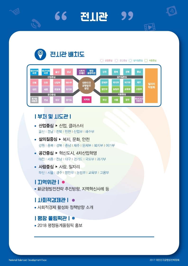 2017 대한민국 균형발전박람회- 전시관